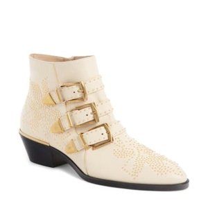 Chloé Susanna Stud Buckle Bootie
